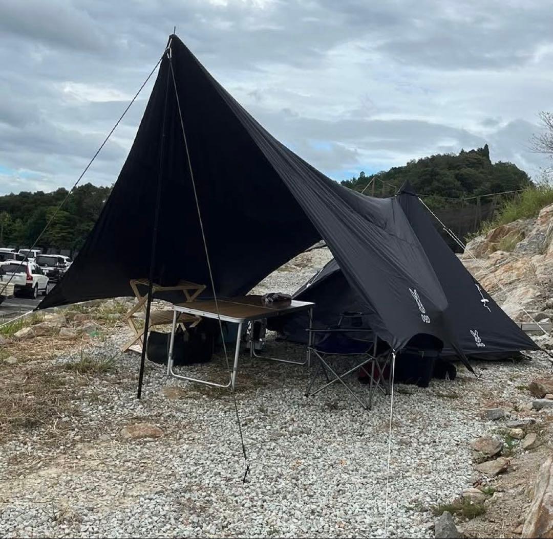 【新品・未開封】DOD いつかのタープ 黒