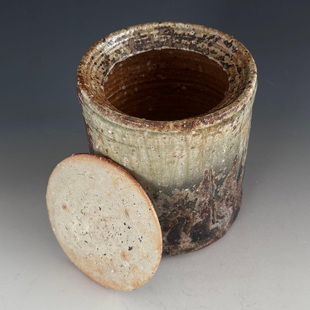 茶道具　古伊賀写　水指　上田直方　共箱　伊賀　陶芸　稽古　茶会　侘び