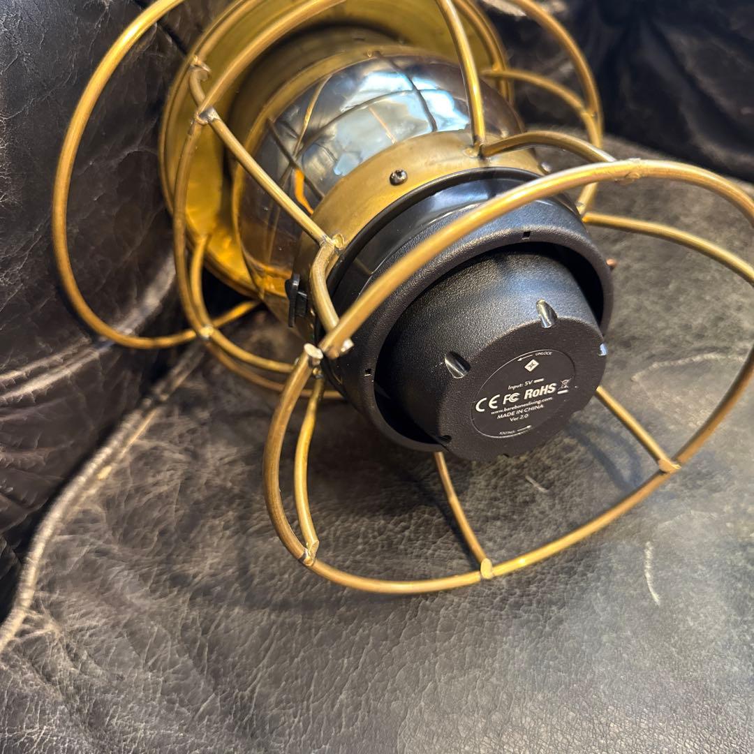 BAREBONES レイルロードランタン ブラス 真鍮 日本限定 専用ケース付き