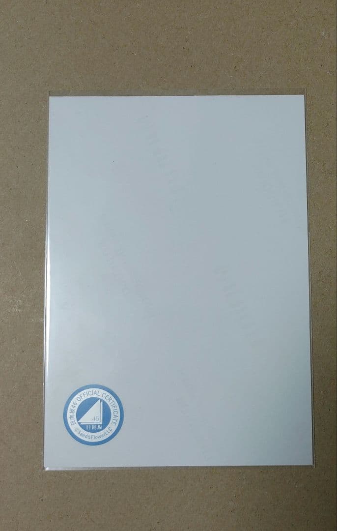 齊藤京子 サイン入り写真 ひなくり 2021