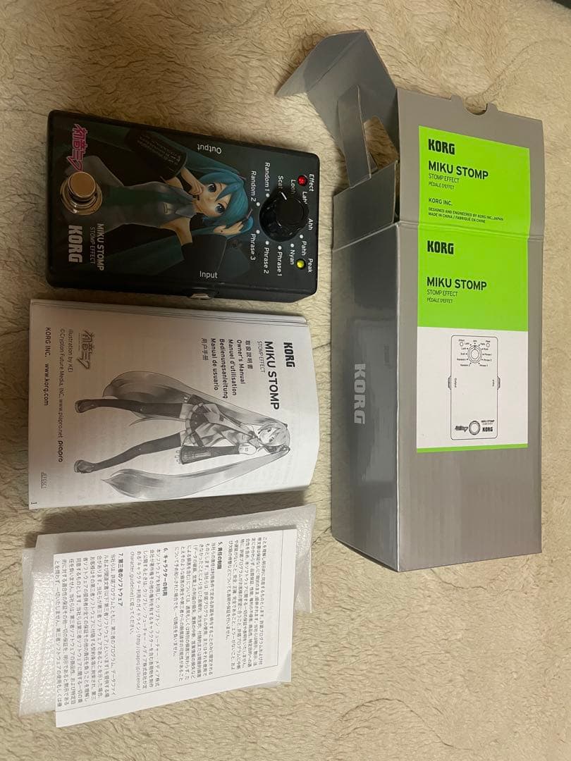 KORG MIKU STOMP ギターエフェクター