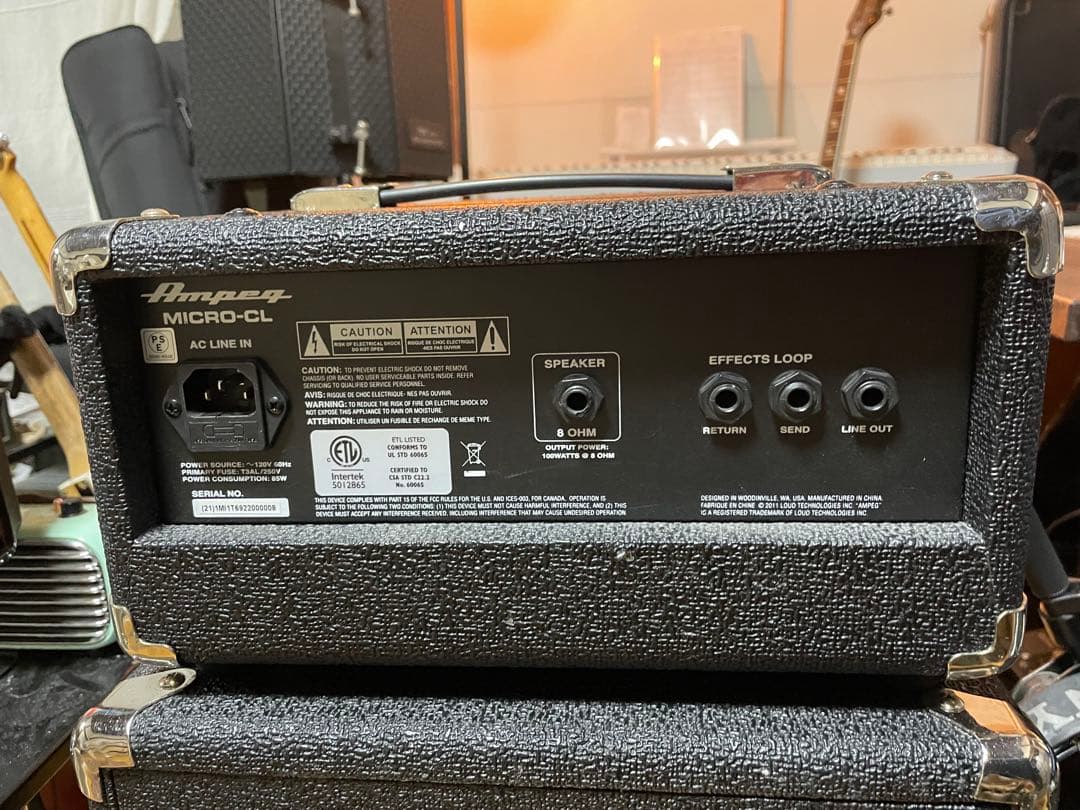 Ampeg Micro CL MC-210E アンペグ　ベースアンプ