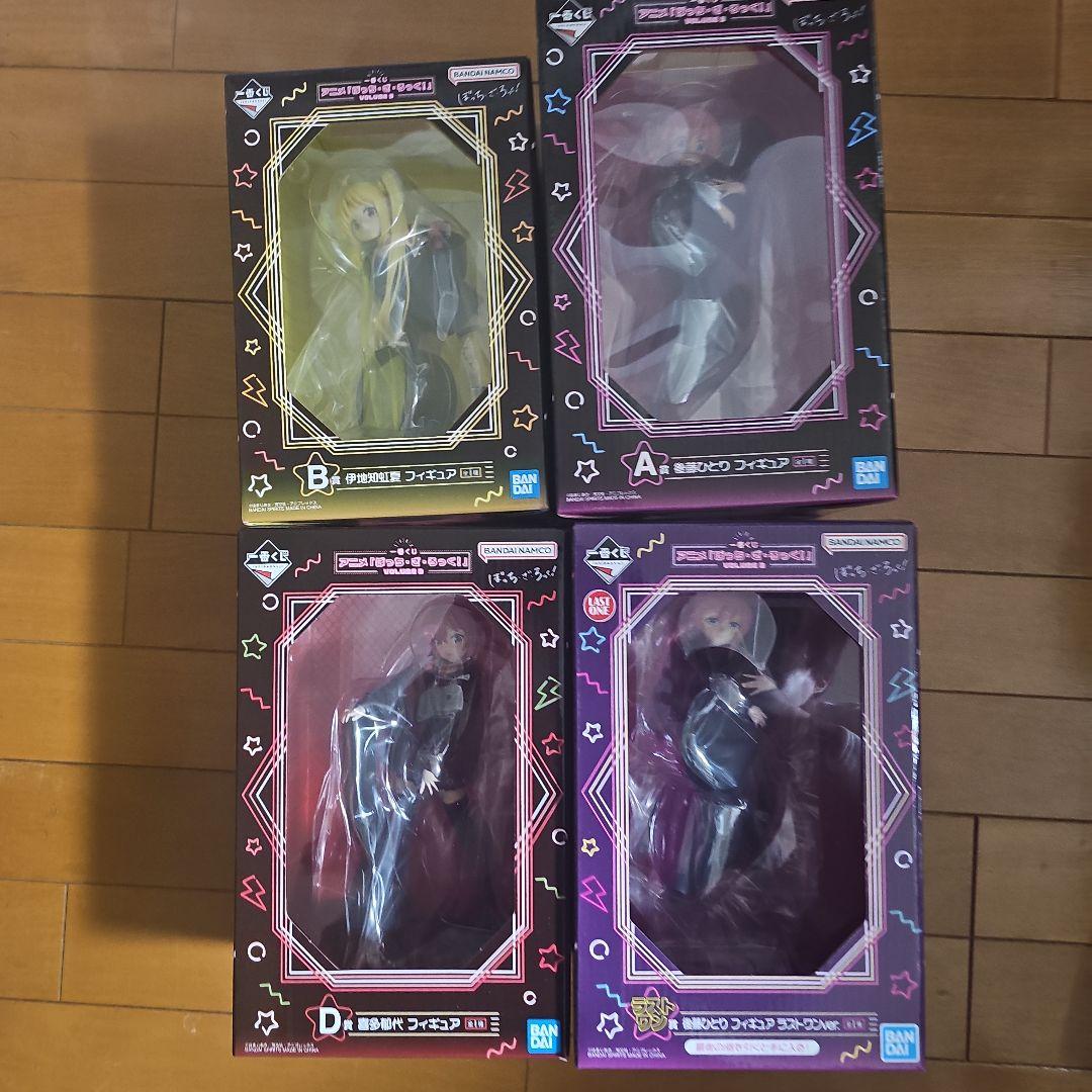 一番くじ　ぼっち・ざ・ろっく！VOLUME3 A,　B,D,ラストワン賞 未開封