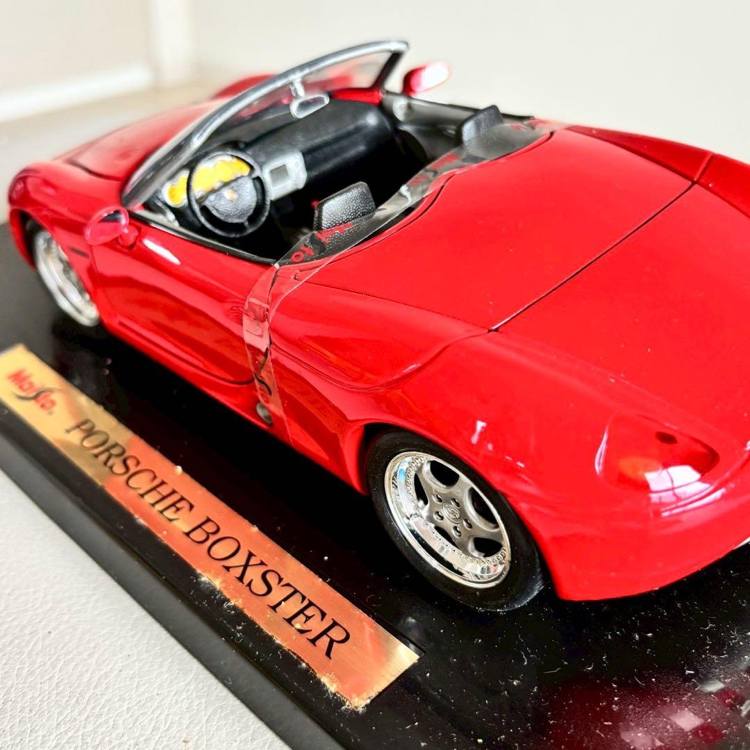 Maisto マイスト Porsche Boxster 1/18 レッド