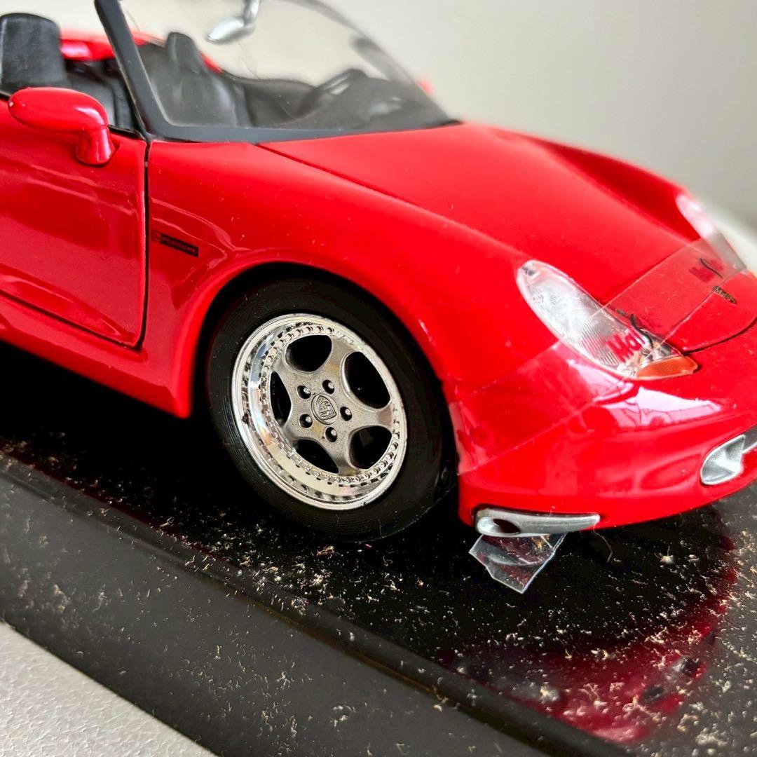 Maisto マイスト Porsche Boxster 1/18 レッド