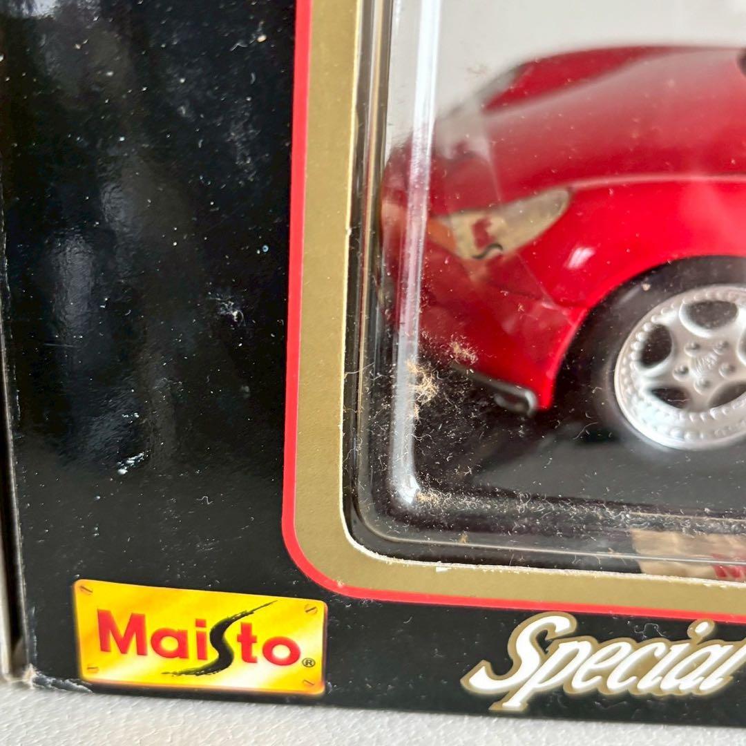 Maisto マイスト Porsche Boxster 1/18 レッド