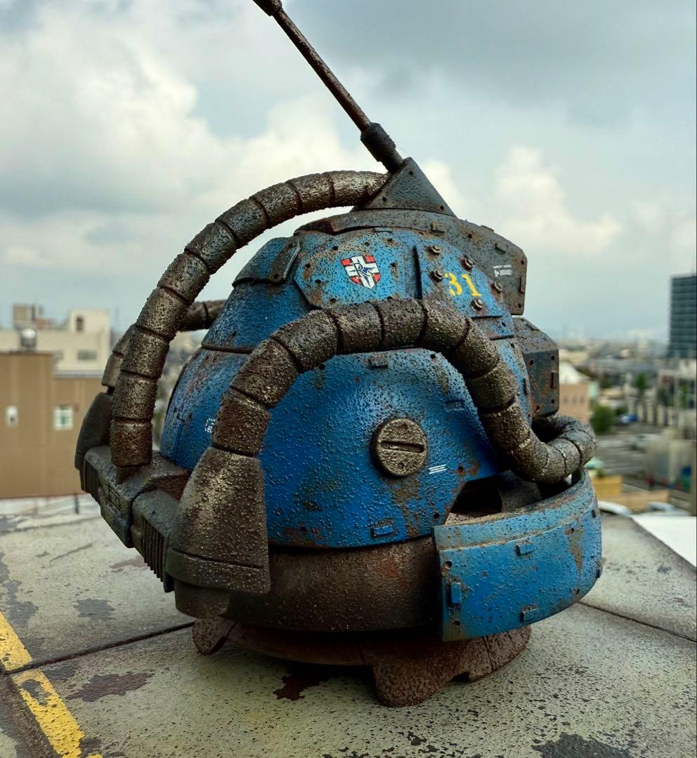 EXCEED MODEL ドムヘッド　ランバラル専用トロピカル・ドム　塗装完成品