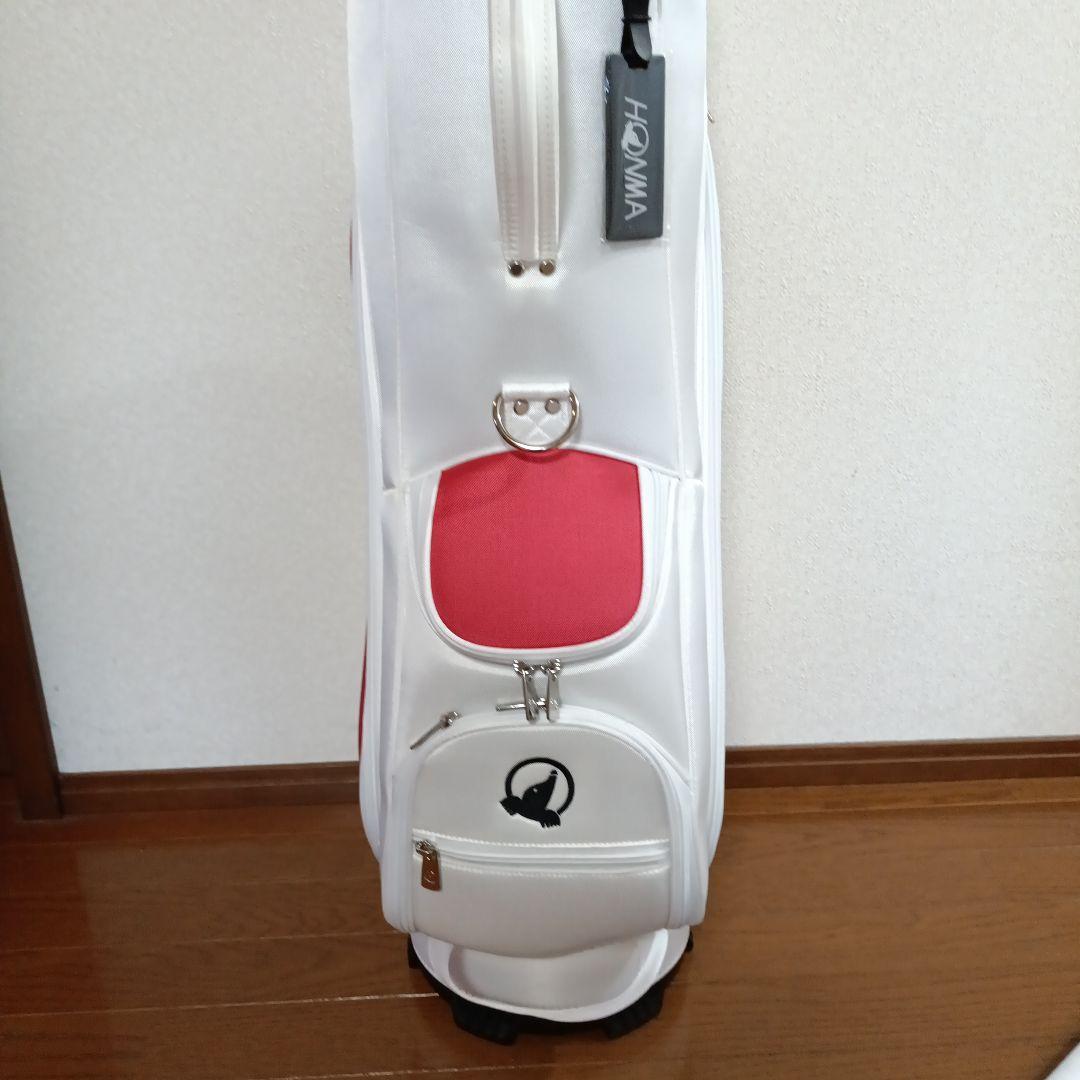 専用です。【新品】HONMA ゴルフバッグ・キャディバッグ　ホワイト