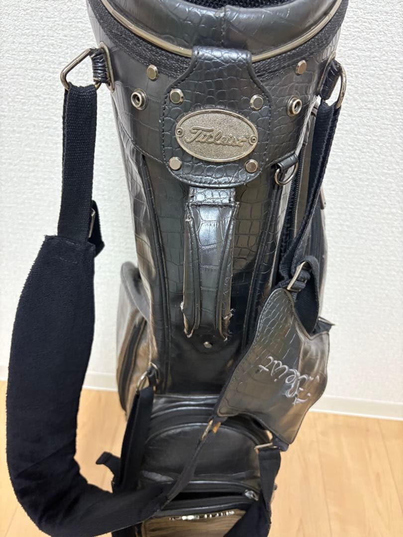 Titleist クロコダイル風 キャディーバック　スタンド型