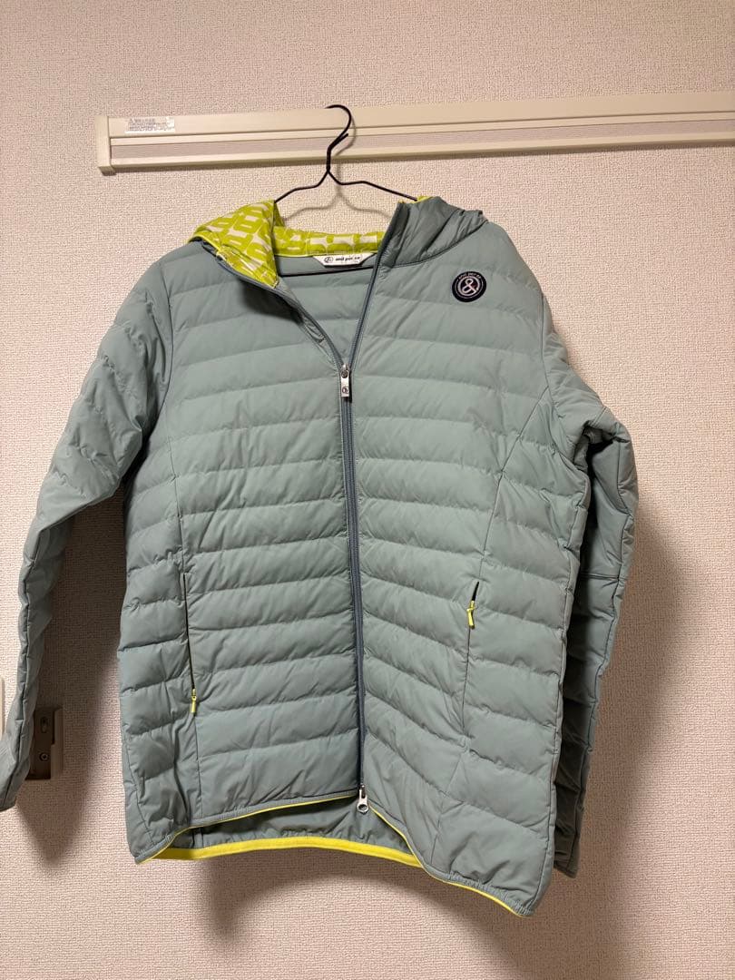 and per se ダウンジャケット LL 水色