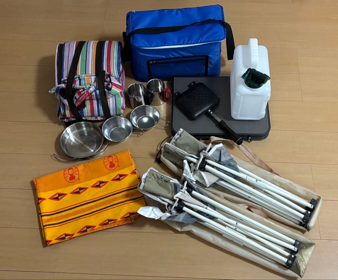 [値下げ可]キャンプセット　キャンプ用品まとめ売り　ファミリーキャンプ