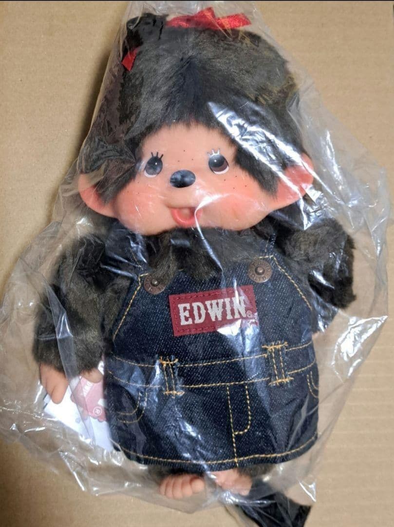セキグチ モンチッチ もんちっち EDWIN コラボ デニム オーバーオール