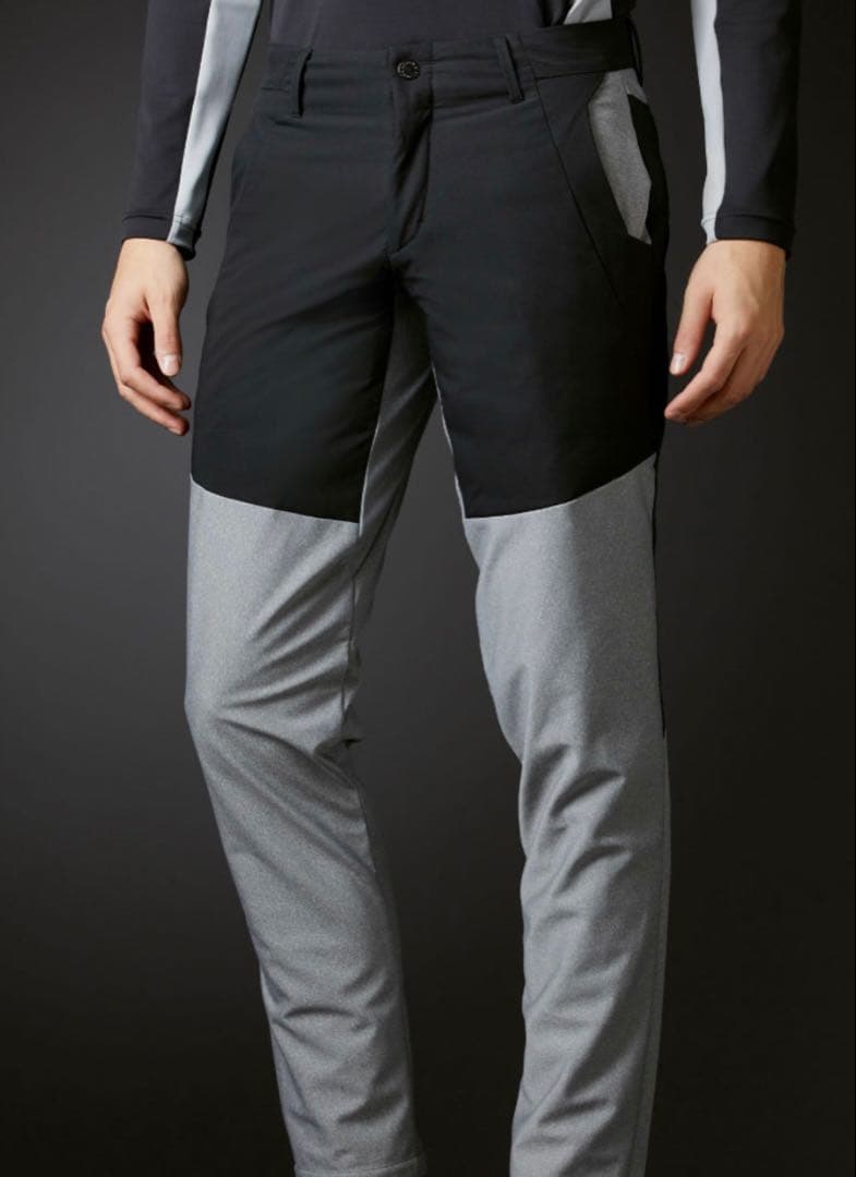 入手困難★デサントゴルフ★ダウンパンツ　ブラック　サイズＯ　JP XL