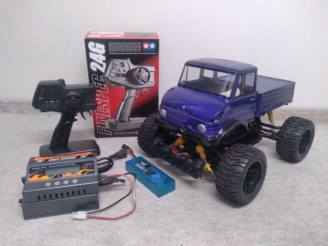 タミヤ TT-02B モントラ仕様 ウニモグ4WD 2.4G 美品フルセット