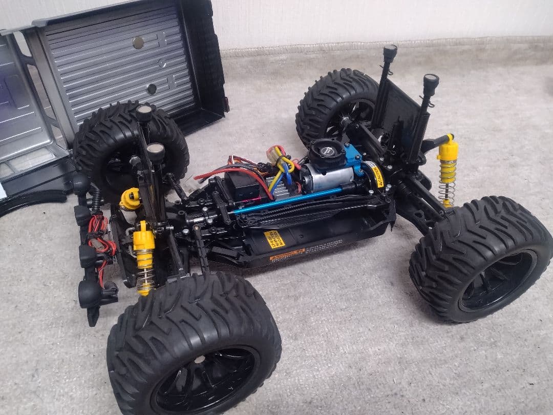 タミヤ TT-02B モントラ仕様 ウニモグ4WD 2.4G 美品フルセット