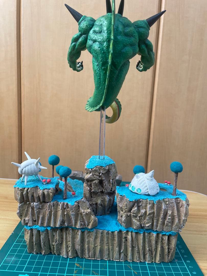 ドラゴンボール ナメック星 ジオラマ 自作 リペイント