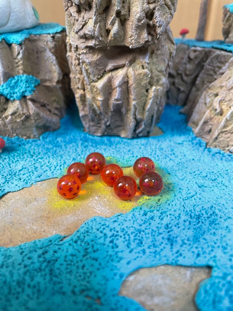 ドラゴンボール ナメック星 ジオラマ 自作 リペイント