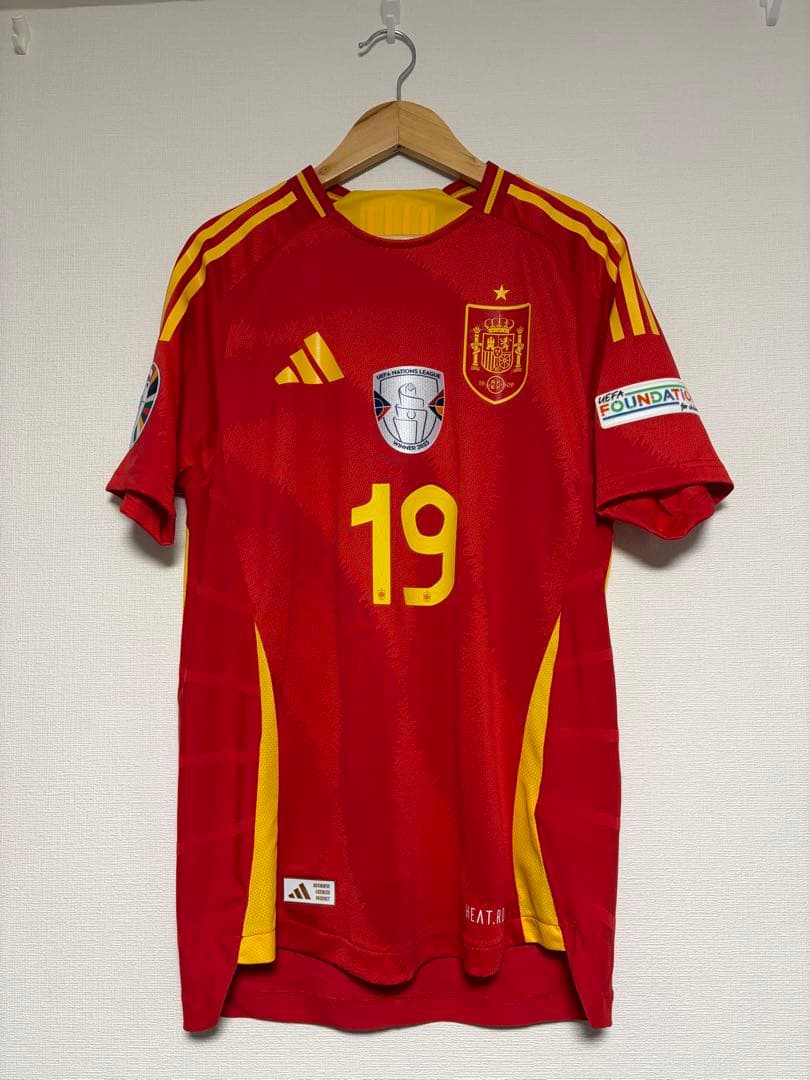 【Gaudi】ラミン・ヤマル スペイン代表 ユニフォーム オーセンティック