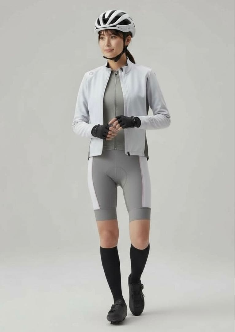 新品 防寒 レディース GOLDWiN サイクル ウェア S 超ストレッチ