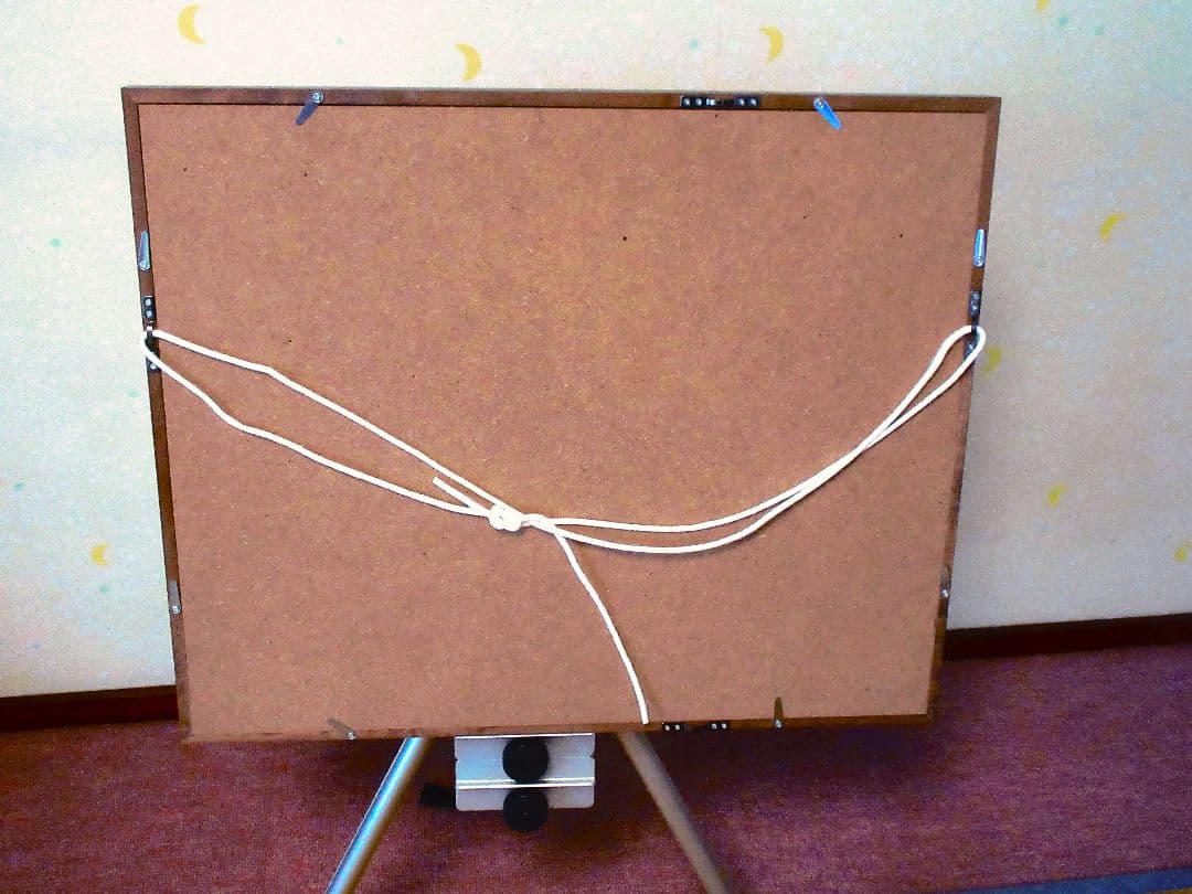 水彩画、浦郷町造船所、額装済み、原画