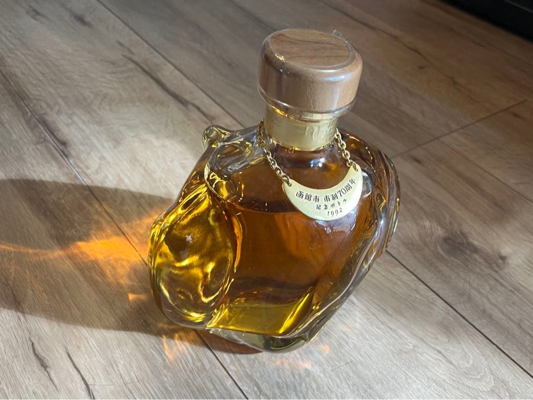 【未開栓】1992年函館市 市制70周年記念 ウイスキー サントリー 記念ボトル