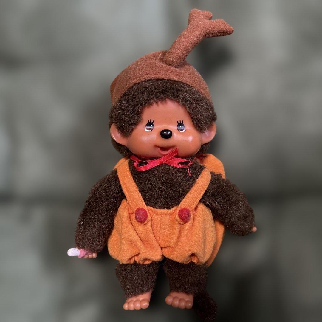 モンチッチ　ぬいぐるみ　かぶとむし