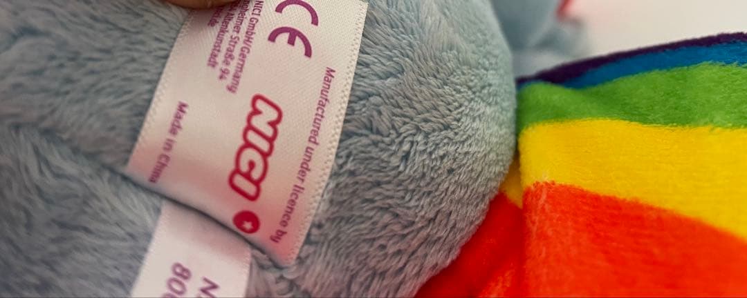 NICI ニキ マイリトルポニー レインボーダッシュ 特大 ぬいぐるみ