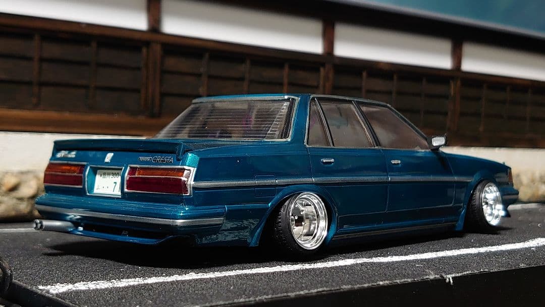 1/24 フジミ 71クレスタ 完成品