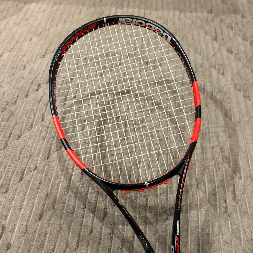 【美品】バボラ ピュアストライク100 中古テニスラケット
