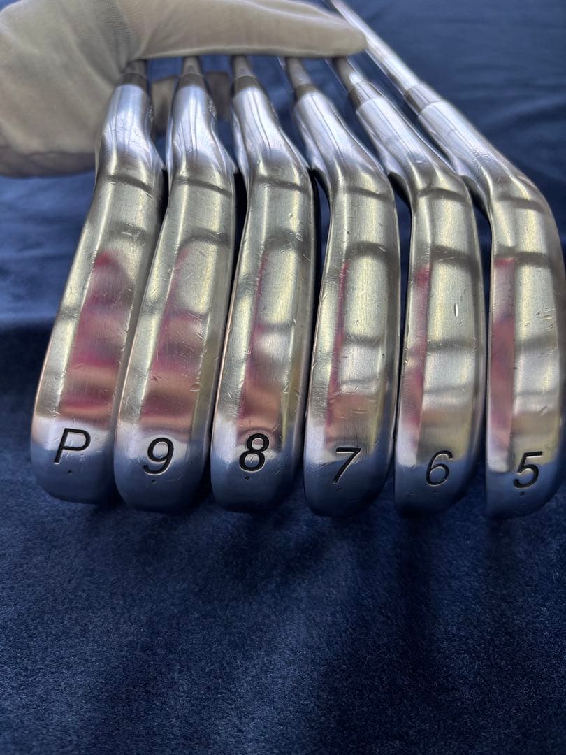 【中古】 プロギア PRGR 01 6S アイアンセット IR 純正特注シャフト