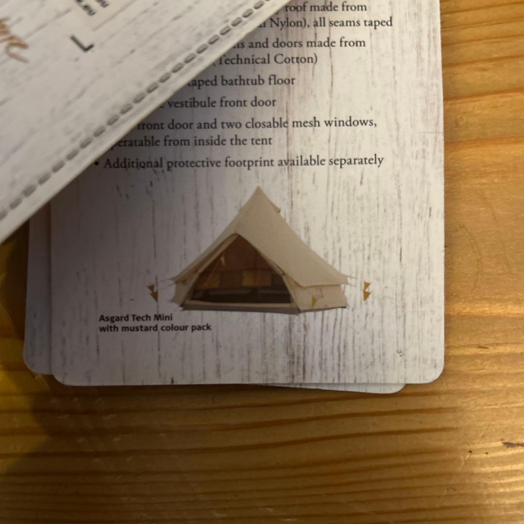 Nordisk Asgard Tech Mini 2人用テント