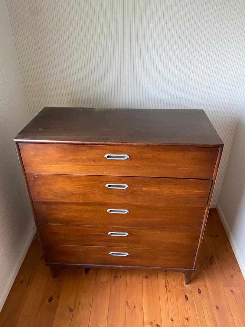 ドレクセルヘリテイジ　ビンテージ5段チェスト