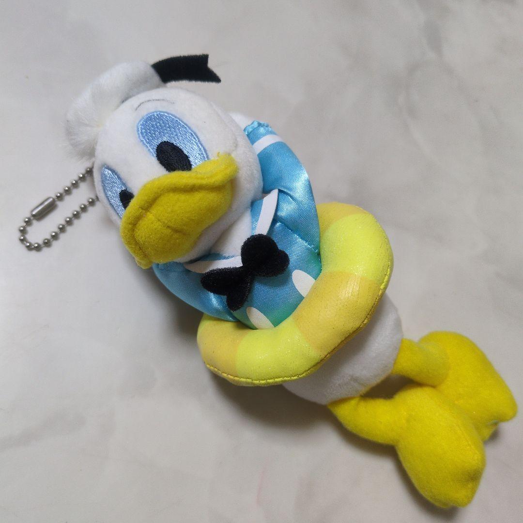 ディズニーストア　サマー　マリン　ぬいぐるみ　ドナルド　浮き輪