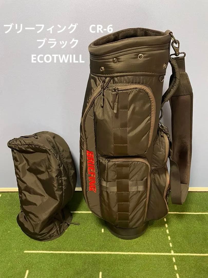 BRIEFING ブリーフィング　キャディバッグ　CR-6 ブラック