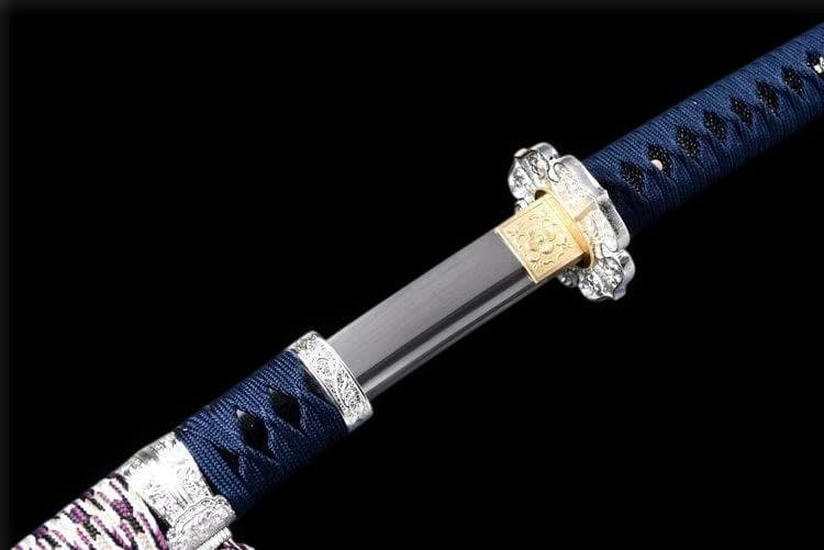 未使用特注品 最高級・模造刀・模擬刀 太刀 居合練習 【銀雪太刀】