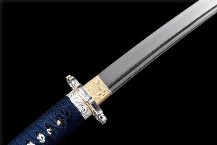 未使用特注品 最高級・模造刀・模擬刀 太刀 居合練習 【銀雪太刀】