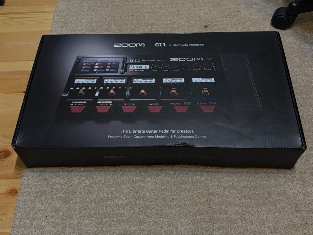 ZOOM G11　Multi Effecter マルチエフェクター　ズーム