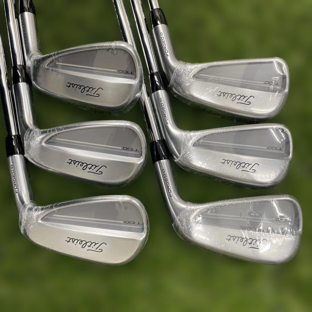 タイトリスト　T100(2025)　5-PW6本セット　AMT Silver S