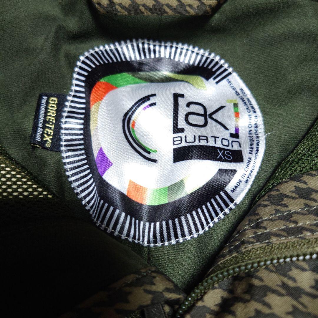 BURTON ak 2L STAGGER PANT XS 千鳥格子 グリーン