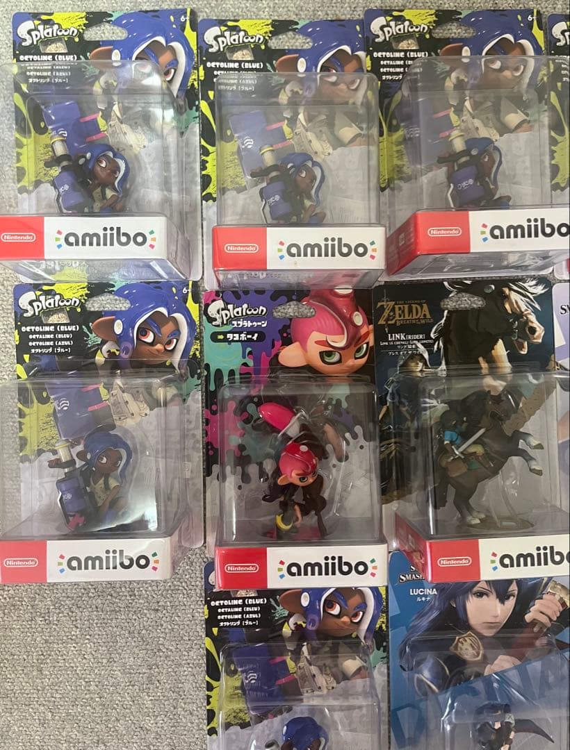 未開封　amiibo ファイヤーエムブレム ゼルダ　スプラトゥーン　23個セット