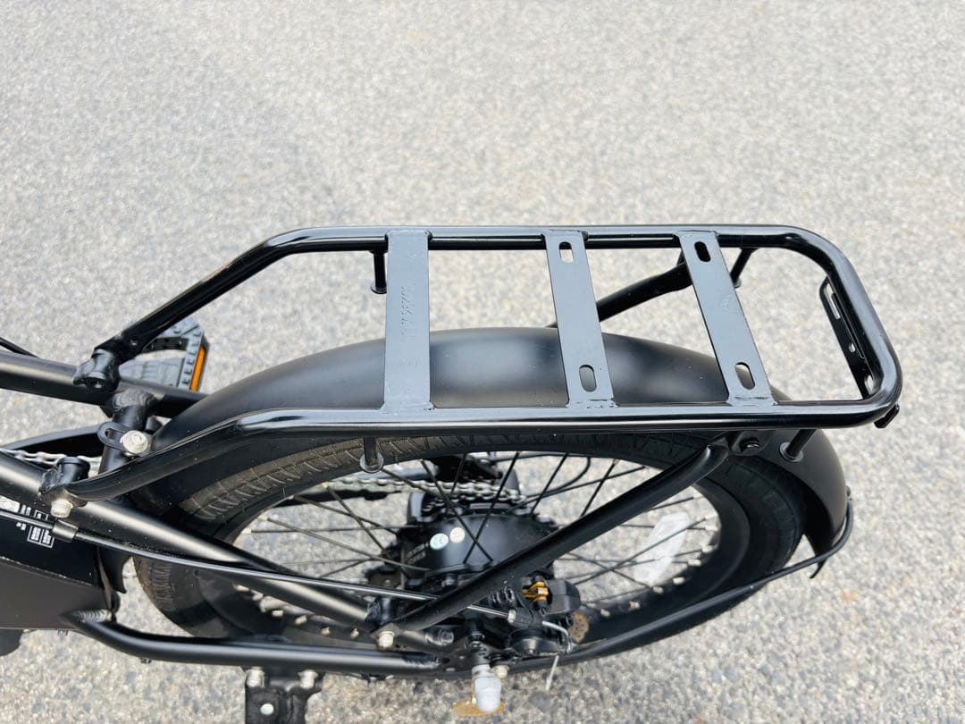 ERWAY 電動折りたたみ自転車 ブラック