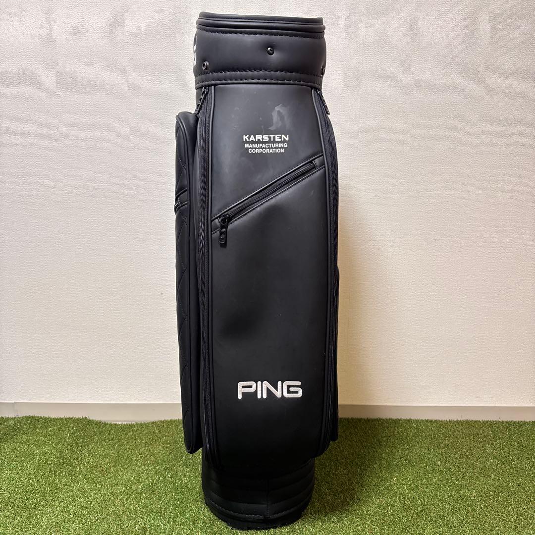 PING ピン 2024年モデル KARSTEN キャディバッグ 9型 ブラック