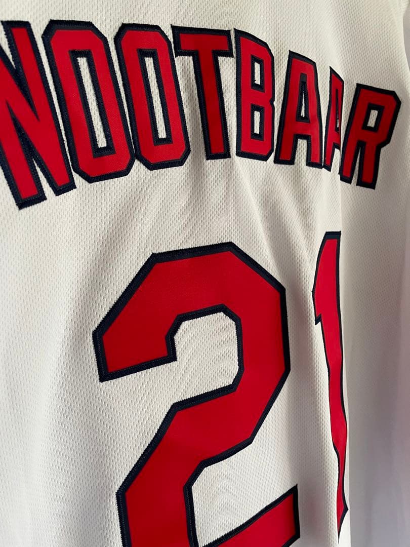 【MLB ヌートバー WBC カージナルス　大谷翔平】白ユニフォーム 4L