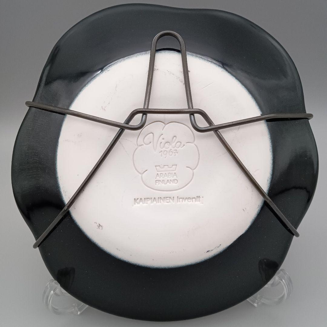 ARABIA ビオラ ウォールプレート 飾り皿 北欧 スミレ