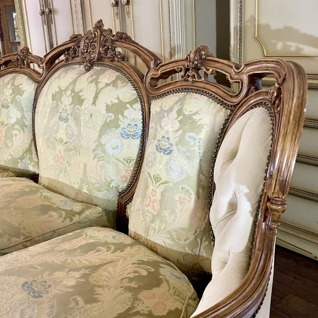 n3135r116 イタリア モビリセディア ネオクラシック 3人掛けソファ