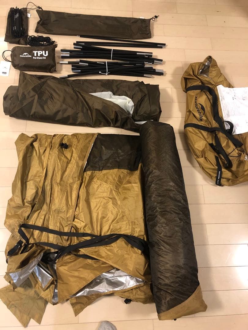 Naturehike Dune 7.6 ツールームテント （アップグレード版）