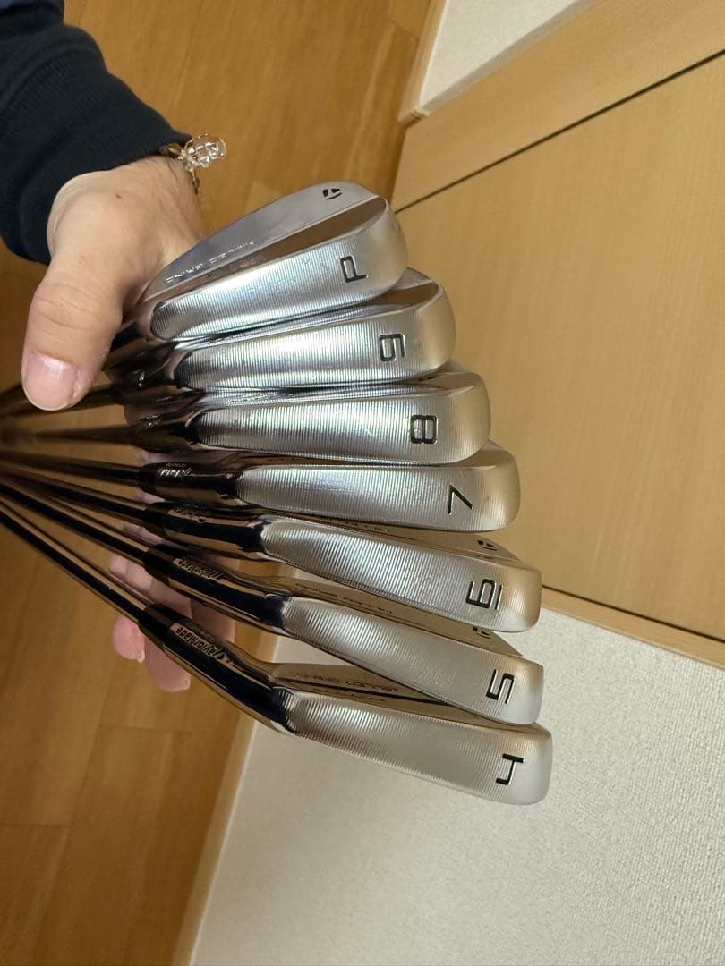 【中古】テーラーメイド　P7TW 4~PW プロジェクトX6.0