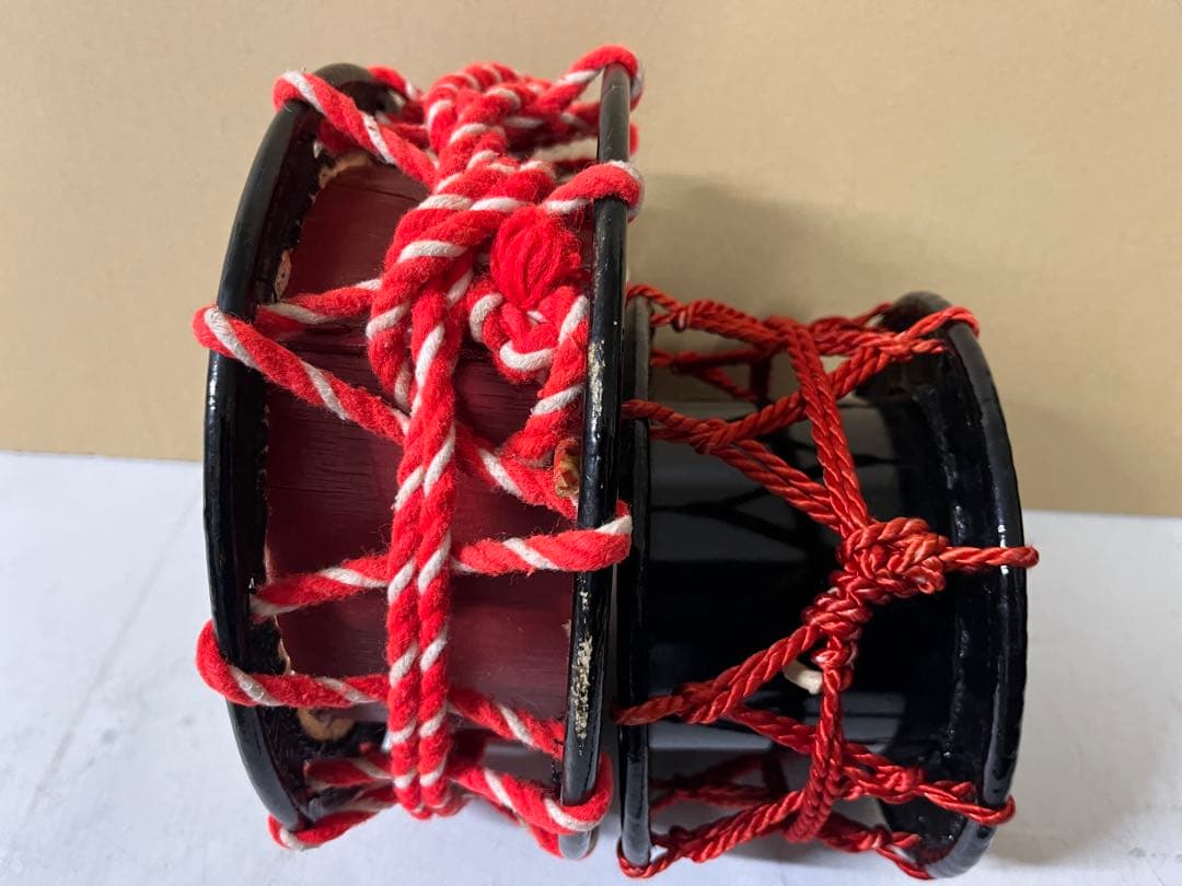 締太鼓　大小セット 約23cmと約17cm