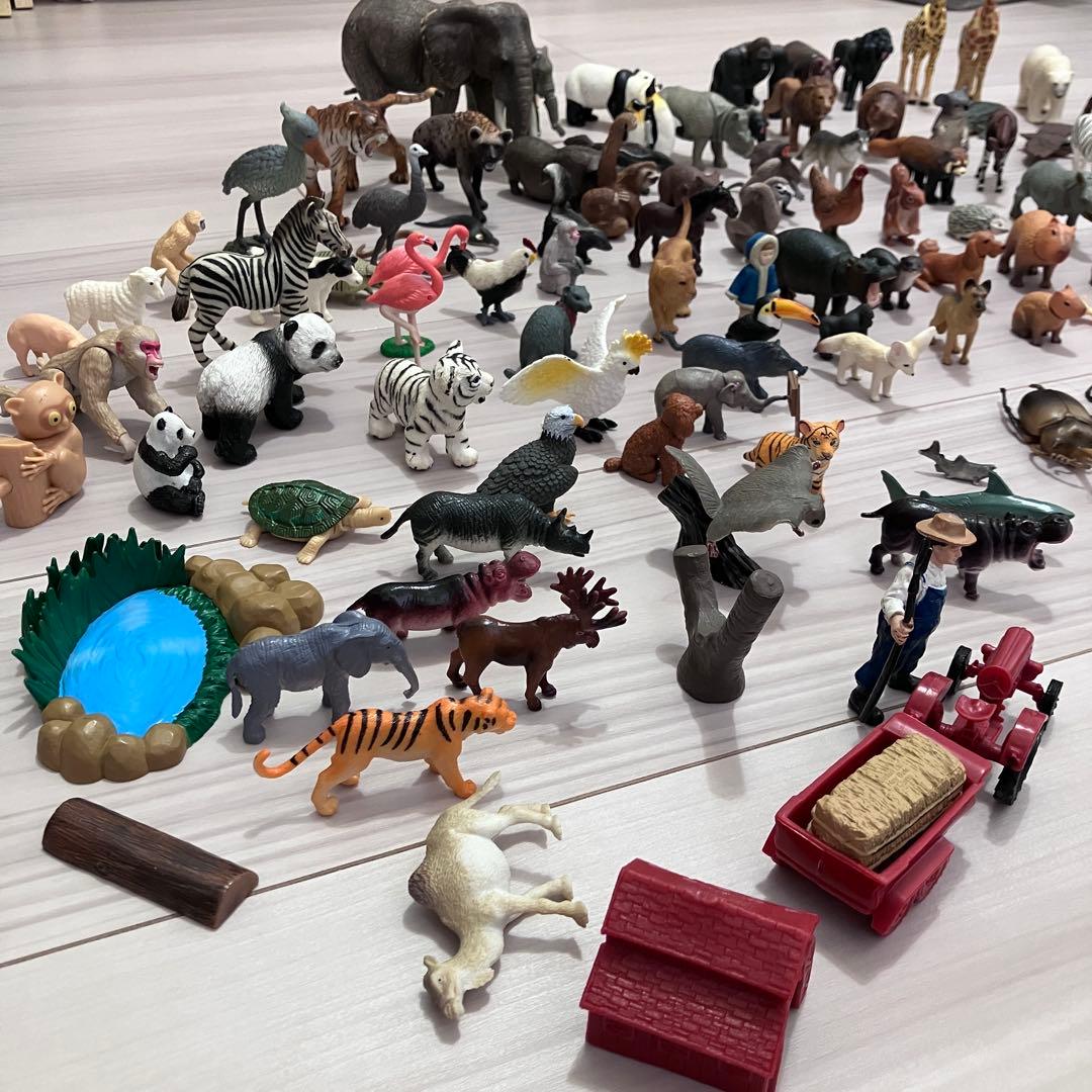 アニア　シャライヒ　アニマル　動物　海の生き物　昆虫　フィギュア　セット