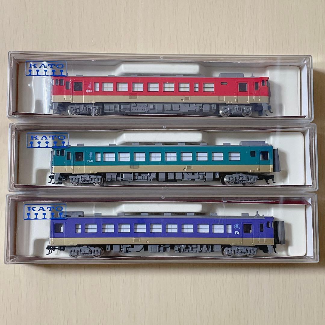 Nゲージ KATO キハ40系 漫遊タイプ 3両セット 10-907 室内灯あり